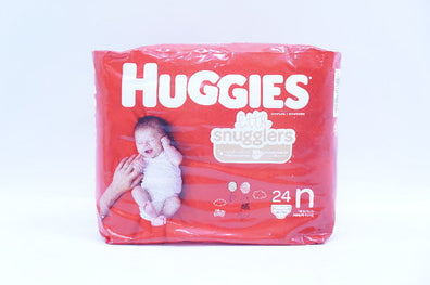 Huggies Little Snugglers Diapers Couches Up to 10IB - Box of 24